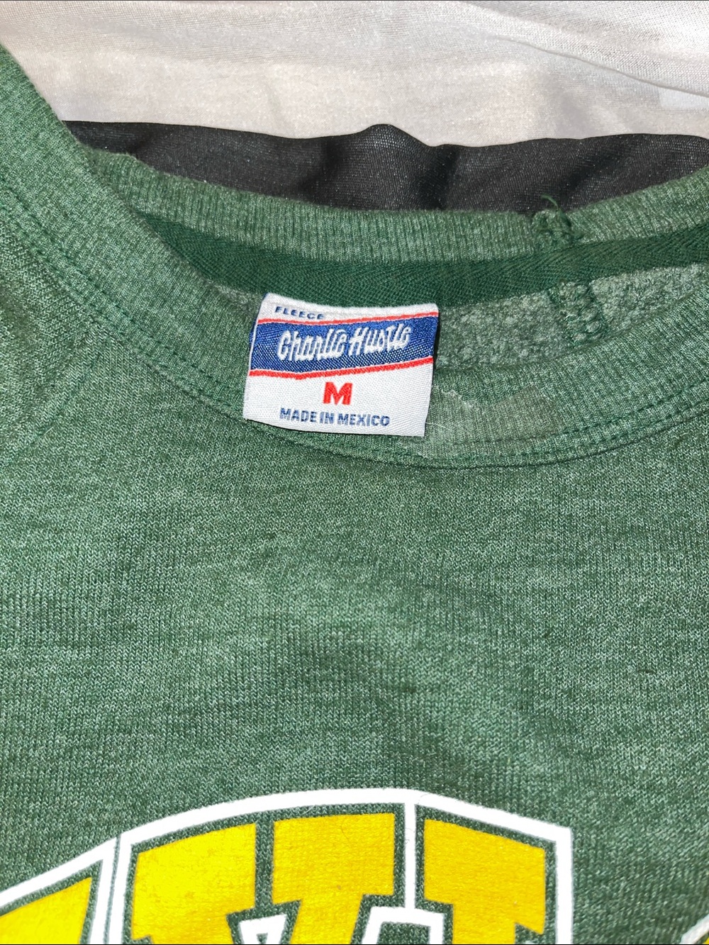 Baylor Bears Green Crewneck Sweatshirt - Picture 3 of 4